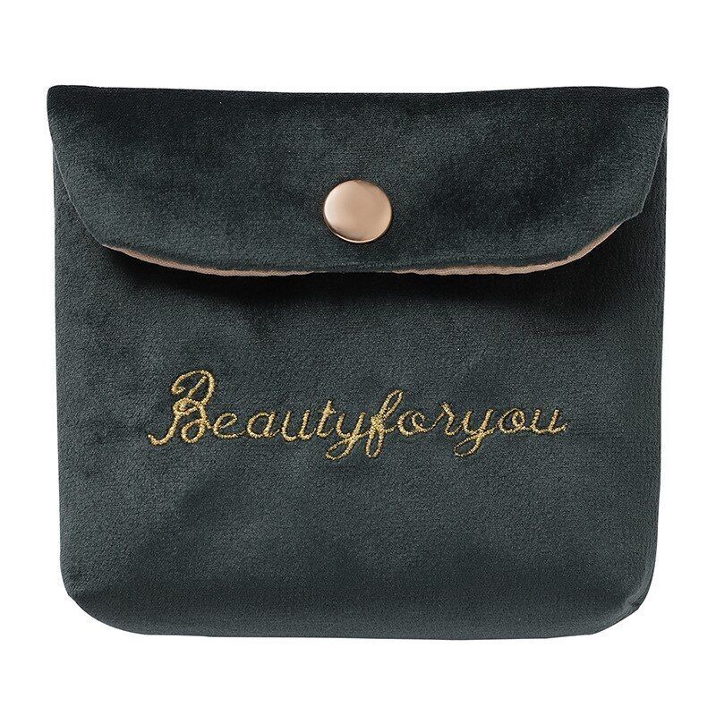 Velvet Cosmetic Bag Traveling Coin Money Purse Lipstick Storage Case Pouch Bags