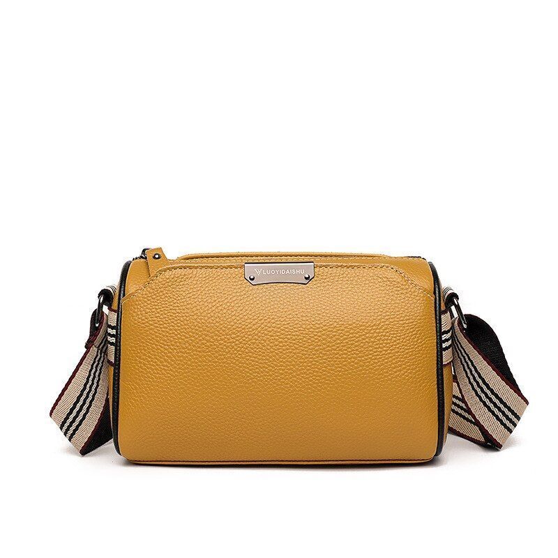 Casual Bucket Handbags Leather Vintage Shoulder Fashion Crossbody Messenger Bag