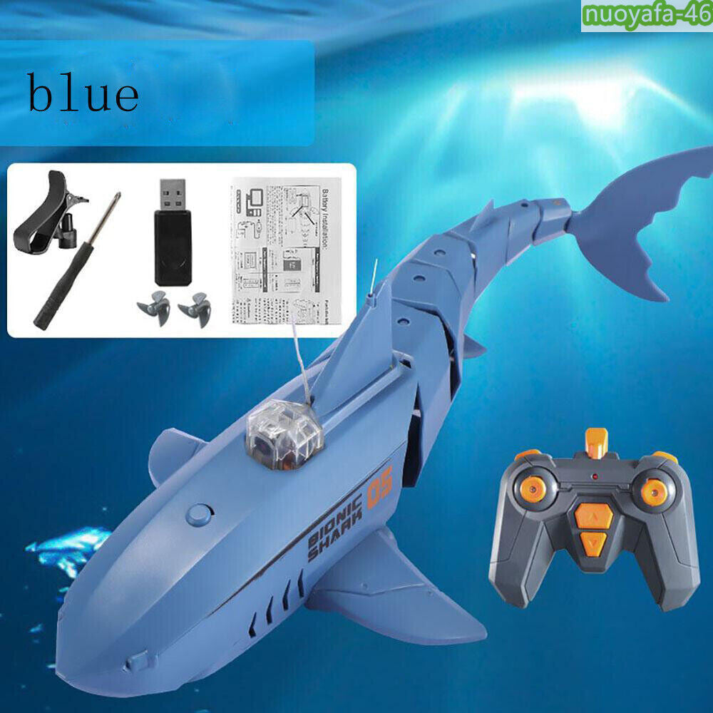 2.4G RC Electric Shark Fish Boat Remote Control Submarine Waterproof With Camera