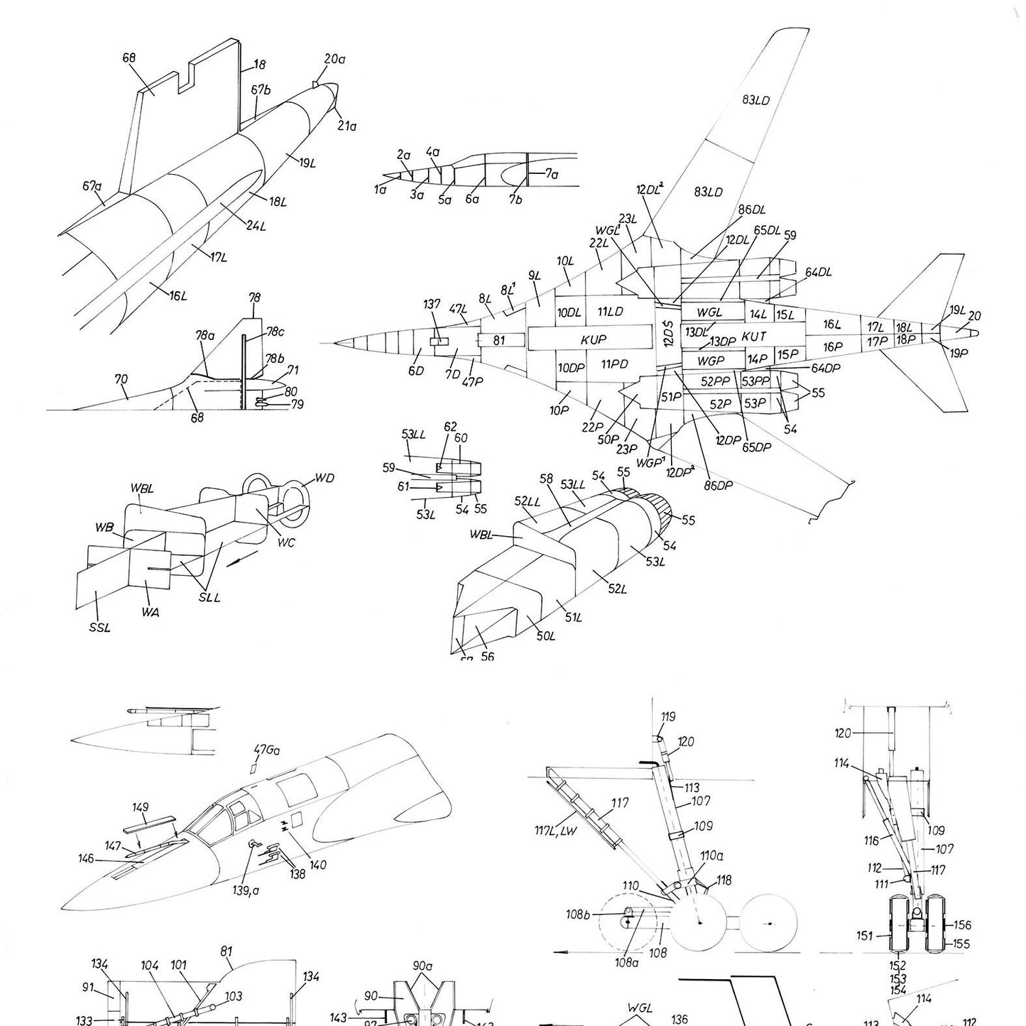 32cm 1/72 Tupolev Tu-160 Black Jack Bomber Plane Paper Model DIY Unassembled
