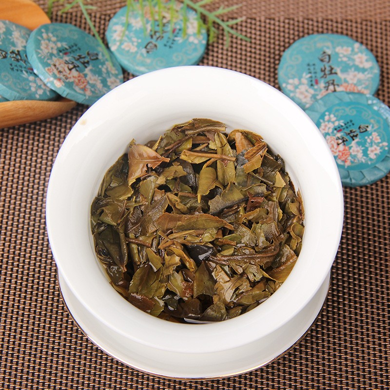 500g Yunnan Old White Tea Cake White Peony Cake Tea Ancient Tree White Tea