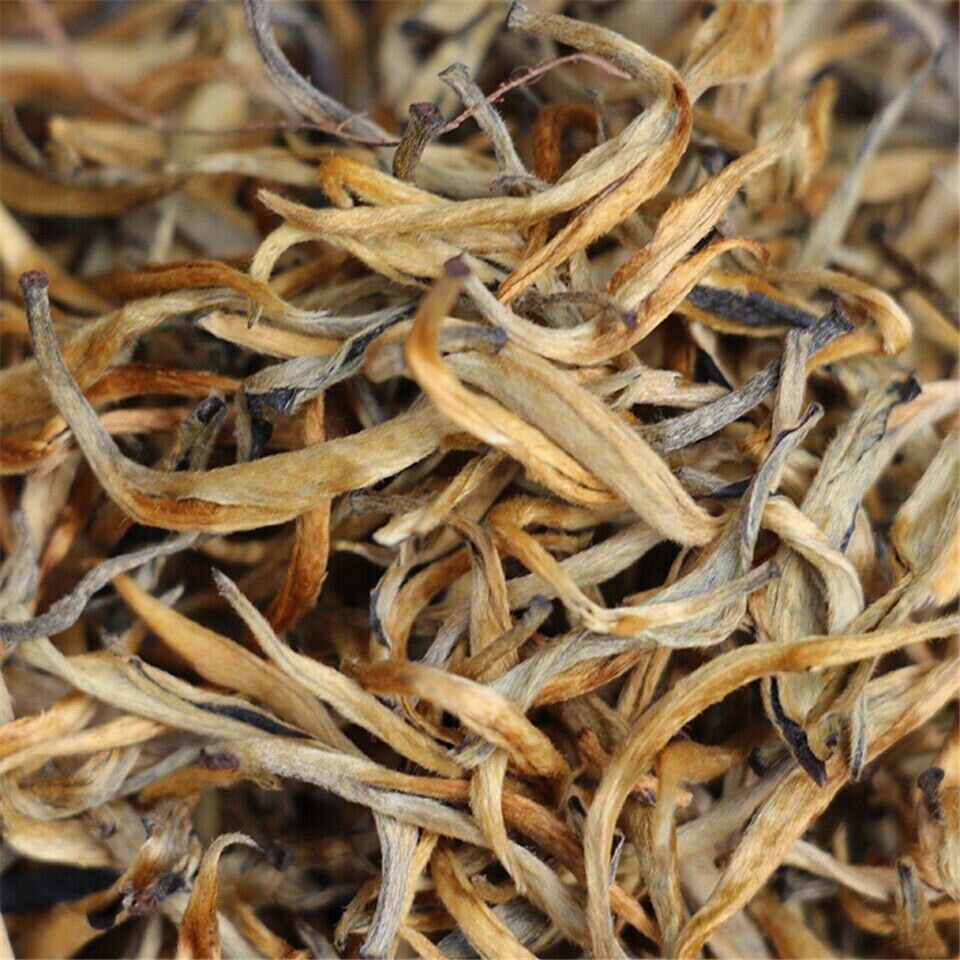 Nonpareil Fengqing Dian Hong Golden Buds Spring Dianhong Yunnan Black Tea 250g