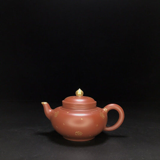 vintage chinese yixing purple clay teapot zisha ceremony teaware collection rare