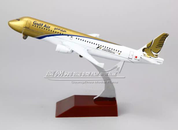 16cm Gulf Air AIRBUS A320 Passenger Aircraft Diecast Aircraft Metal Plane Model