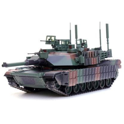13.5cm Diecast 1/72 US M1A2 TUSK II Abrams Main Battle Tank Model Collection