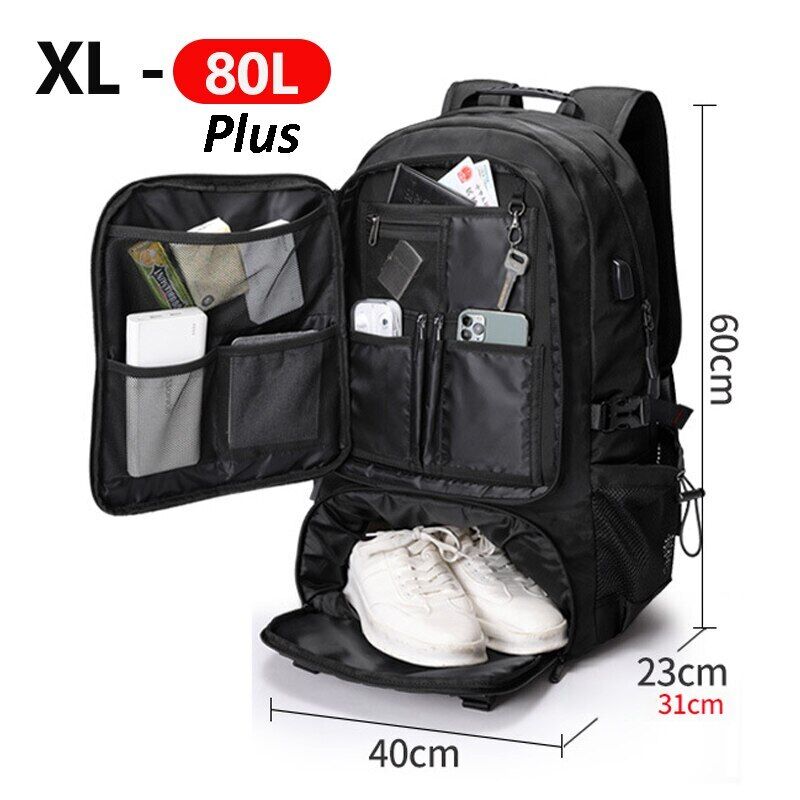 Men's Backpack Climbing Travel Sports Camping Hiking Backpack School Bag Pack