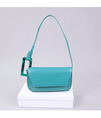 Handbags Long Flap Luxury Acrylic Shoulder Fashionable Purses Clutch Pouch Bags