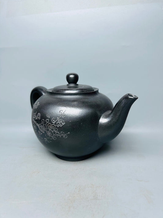 Chinese Yixing Zisha Clay Handmade Exquisite plum blossom Teapot