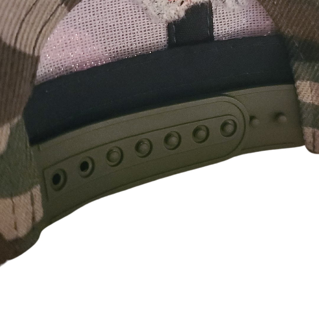 Snapback Hat Cap Camouflage Adjustable in Honor of Grizzly Bear
