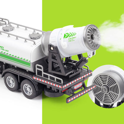 1:50 Water Spray Sprinkler Truck Toy Diecast Model Car Toys for Kids and Boys