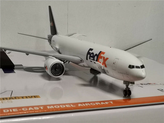 1:200 32CM GeminiJets FedEx BOEING 777-200LRF Airfreighter Diecast Plane Model