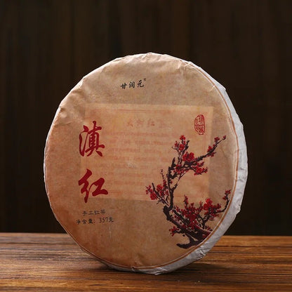 357克绿茶风清古树红茶云南连红茶蛋糕-