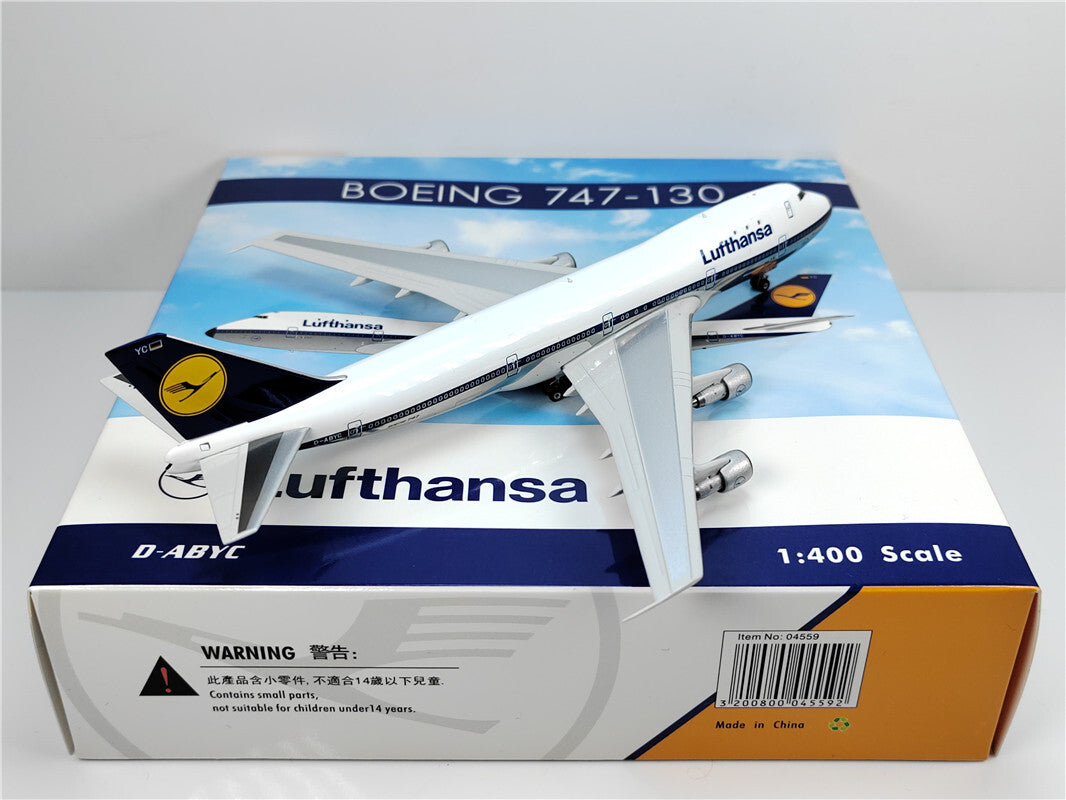 1:400 Phoenix Lufthansa BOEING B747-100 Airplane Diecast Aircraft Plane Model