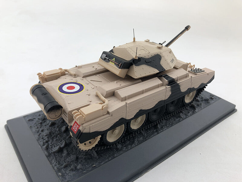 WWII TUNISIA CRUISER TANK MK VI CRUSADER MK III A15 1/43 DIECAST MODEL TANK