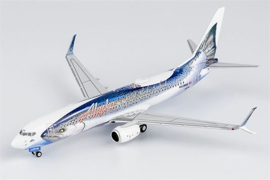 NG Models 1:400 Alaska Airlines for Boeing B737-800/w N559AS Wild Alaska Seafood