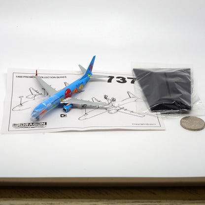 Dragon for Boeing 737-800 World No B-5606 1/400 diecast model plane