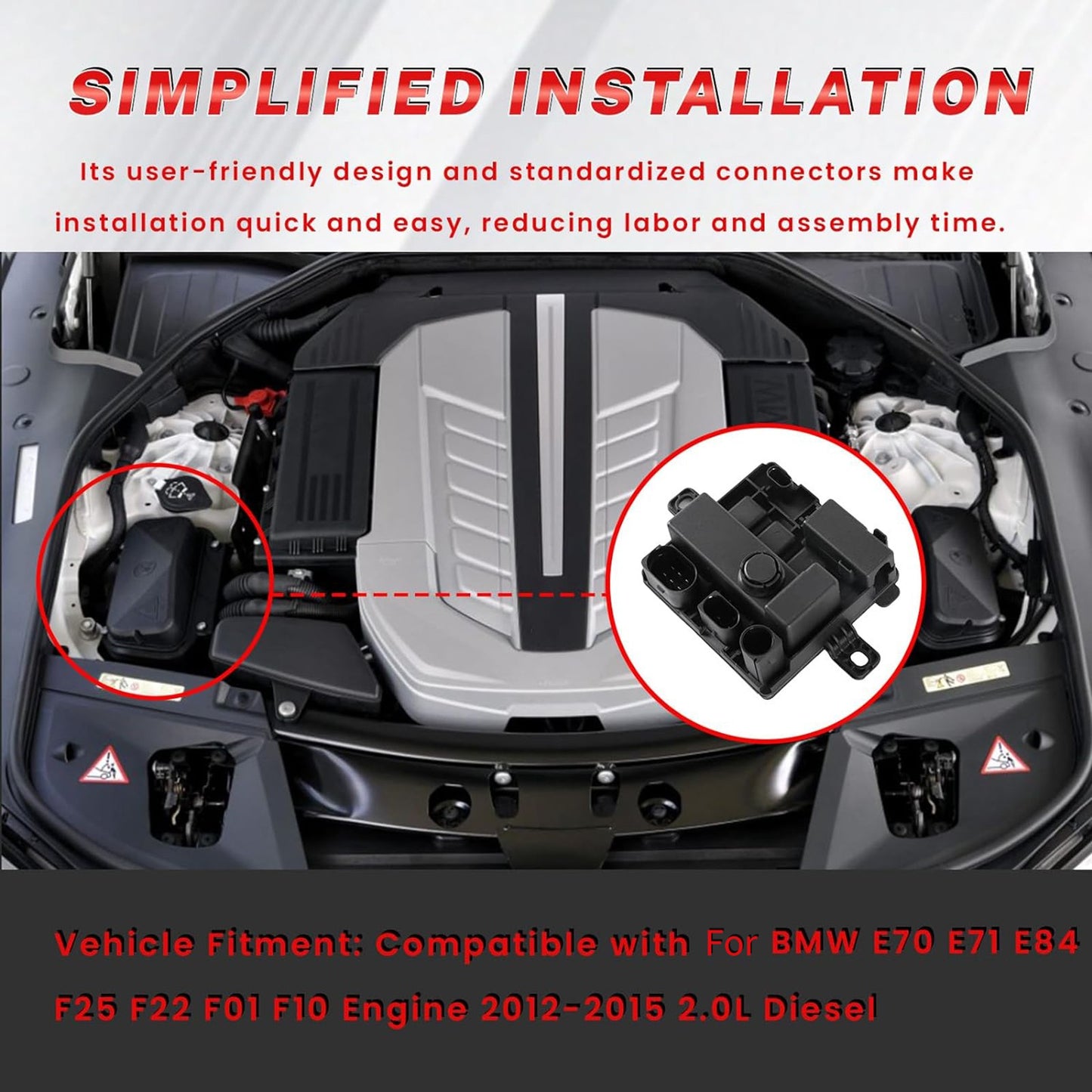 Integrated Power Distribution Module Replacement For BMW 640i 328i 435i 428i X6