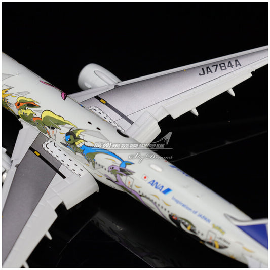 1:400 JC Wings ANA BOEING 777-300ER Flap Down Airplane Diecast Aircraft Model