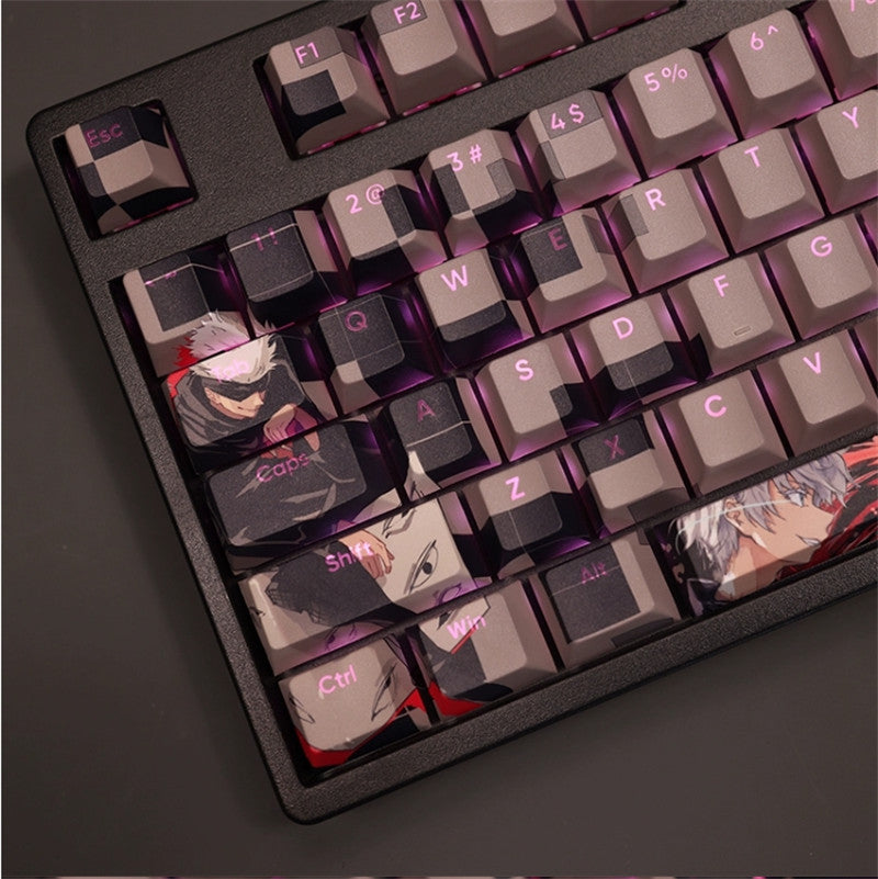 Anime Jujutsu Kaisen 108 PBT Keycap Set for Mechanical Keyboard