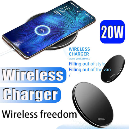 20W Wireless Charger / Super Fast Wall Charger+Cable For LG G8 G8S G8X ThinQ