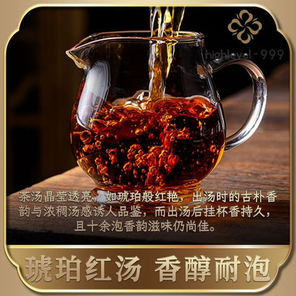 1000G 2005 Banzhang Pu'er Tea Pu'er Tea Brick Yunnan Ancient Tree Tea Cake -