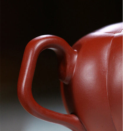 Sold At A Loss Real Yixing Zisha Dahongpao Clay Tea Pot Pumpkin Design Handmade