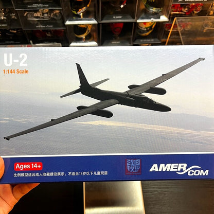 1:144 US U2 Reconnaissance Aircraft Alloy Aircraft Model