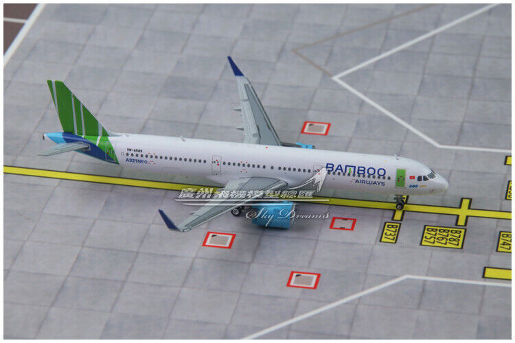 1:400 JC Wings BAMBOO AIRWAYS AIRBUS A321NEO Passenger Airplane Diecast Model