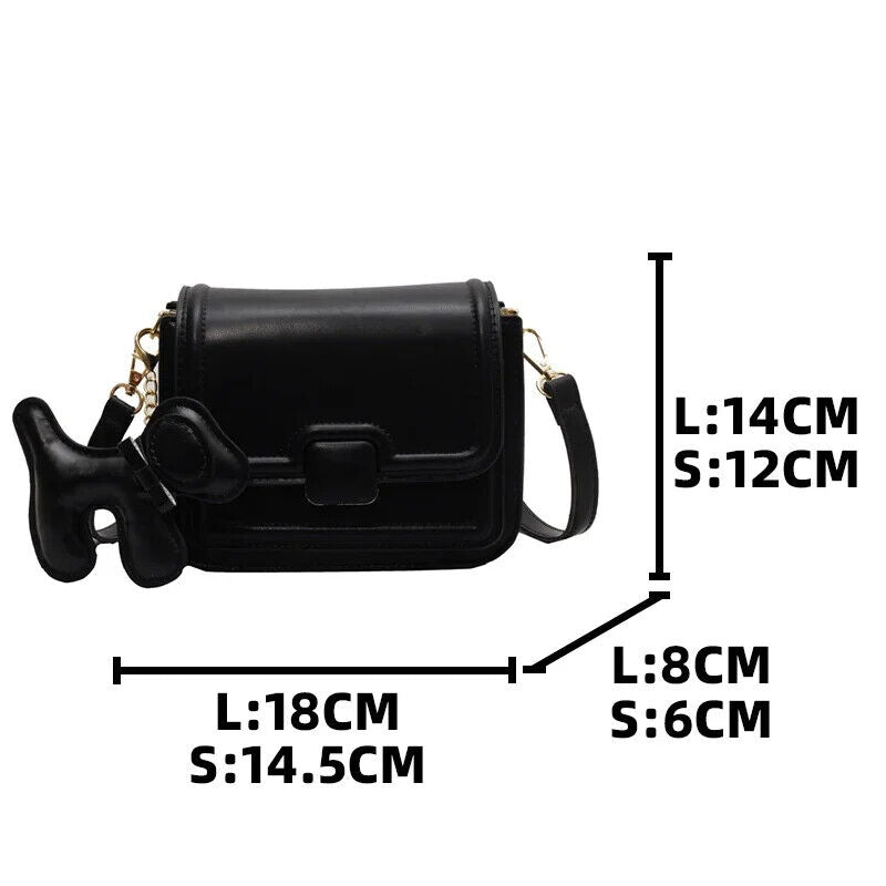 Shoulder Bag Beige Women´s Wallets Crossbody Bags Pendant Ladies Handbags