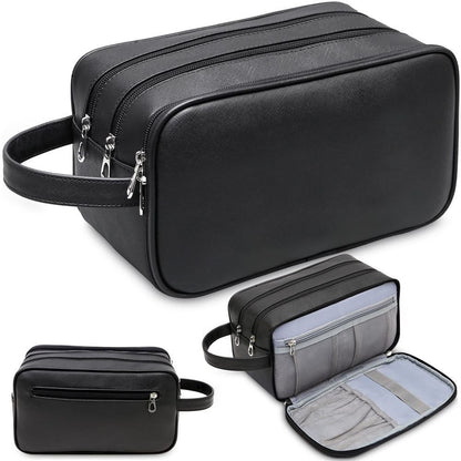 Synthetic Leather Makeup Bag Big Travel Tote Waterproof Cosmetic Bags Toiletries