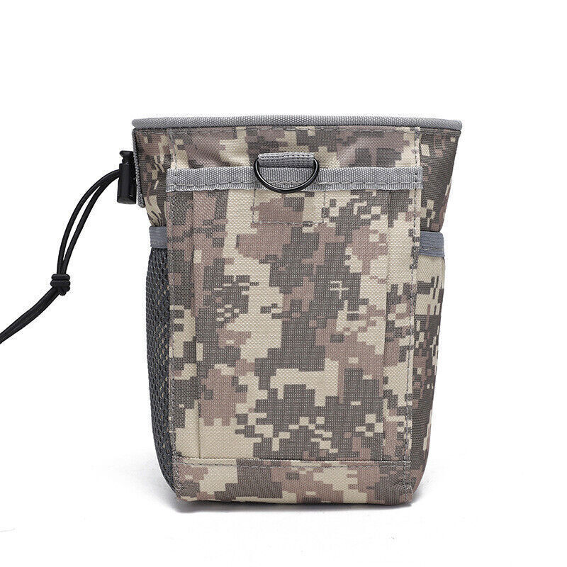 Tactical Molle Dump Pouch Drawstring Magazine Dump Bag Utility Belt Ammo Pouch