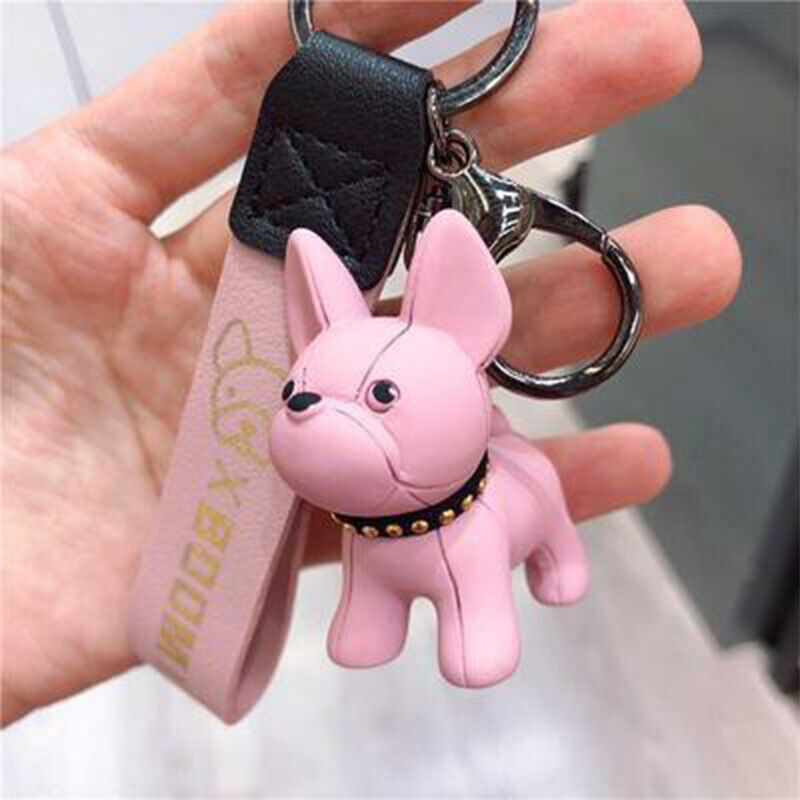 Creative Law Fighting Dog Cartoon Keychain Cute Doll Keychain Bag Pendant