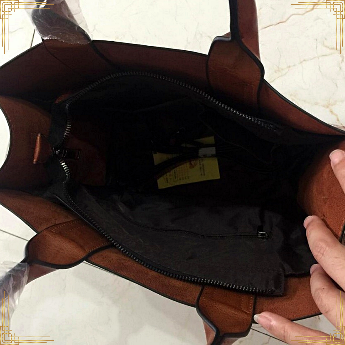 Women Stylish Tote LUXURY LEATHER Handbag Ladies Shoulder Crossbody Fashion Bag