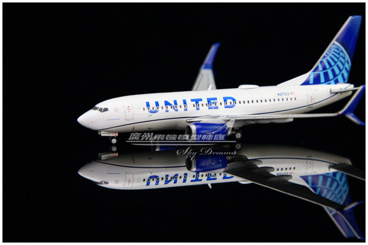 1:400 GeminiJets UNITED BOEING B737-700 Airplane Diecast Plane Aircraft Model