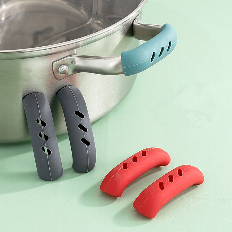 Pot Clip Pan Pot Holder Kitchen Accessories Oven Grip Casserole Ear Silicone