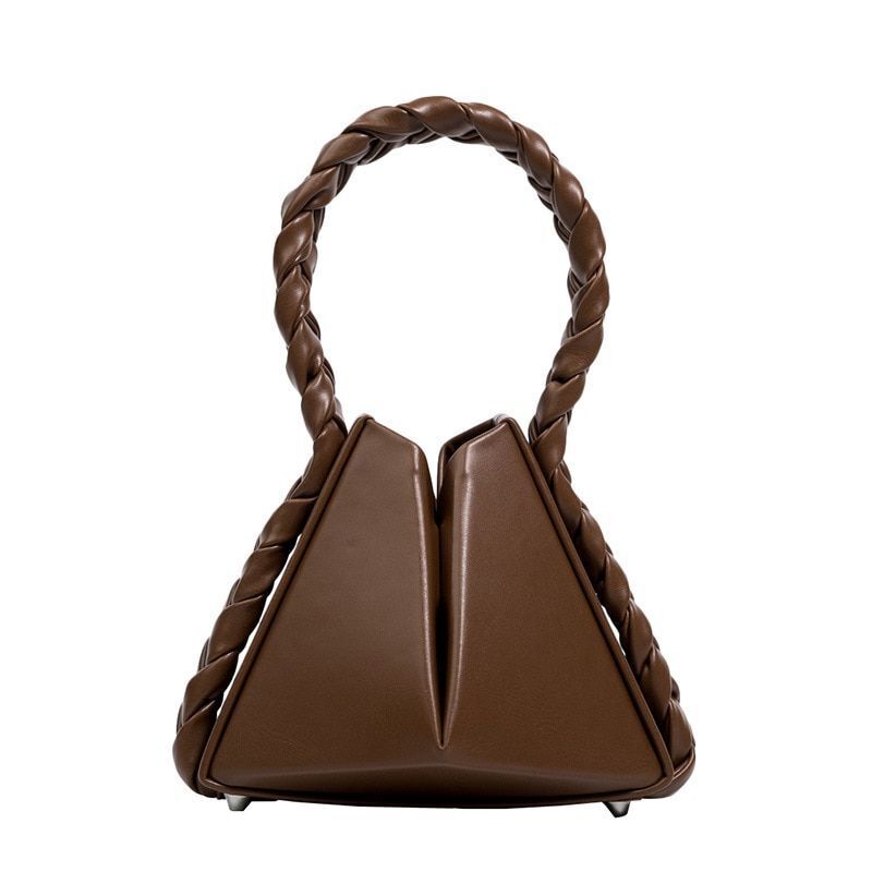Shoulder Bag Simple Triangle Fashion Small Bag Handbag Purse Travel 16*20*7 CM