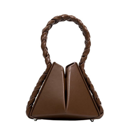 Shoulder Bag Simple Triangle Fashion Small Bag Handbag Purse Travel 16*20*7 CM