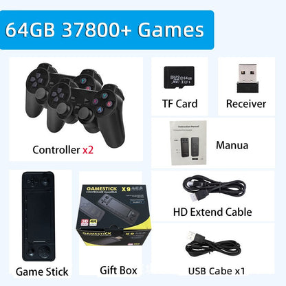 X9 64-256GB TV game console PSP retro home game console PS1 arcade game console