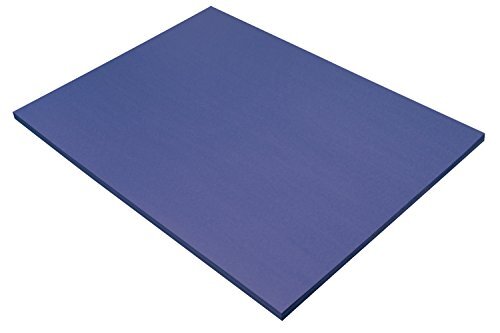 Pacon SunWorks Construction Paper, 18" x 24", 50-Count, Dark Blue (7317)