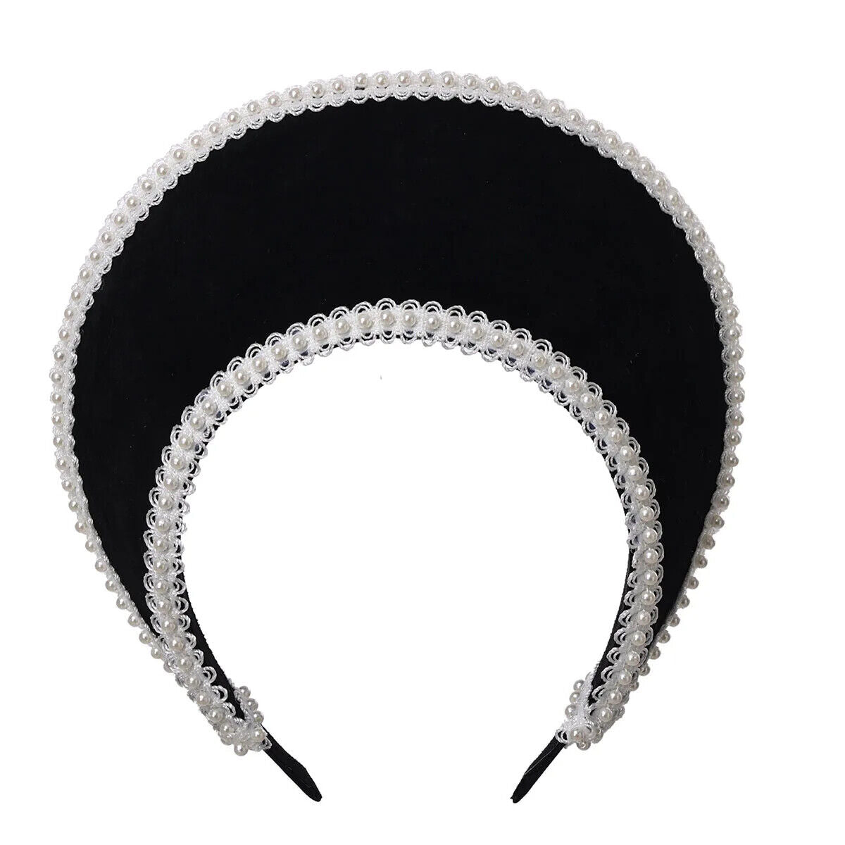 Women Cosplay Headbands Medieval Crown Headpiece Royal French Mary Queen Costume