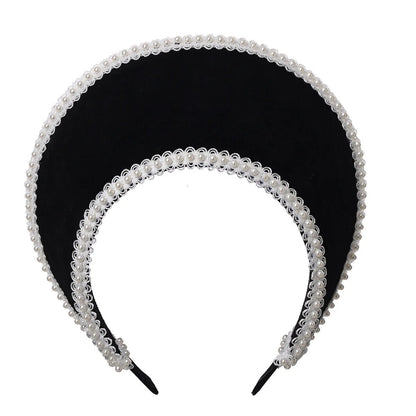 Women Cosplay Headbands Medieval Crown Headpiece Royal French Mary Queen Costume