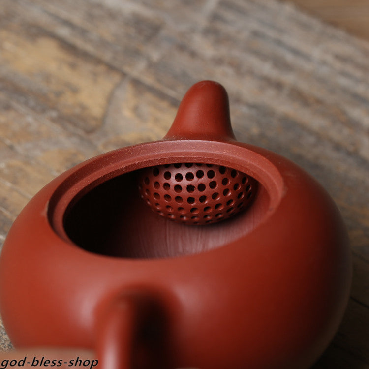 Authentic Yixing Zisha Dahongpao Clay Tea Pot Marked Small Xishi Pot 90ml China