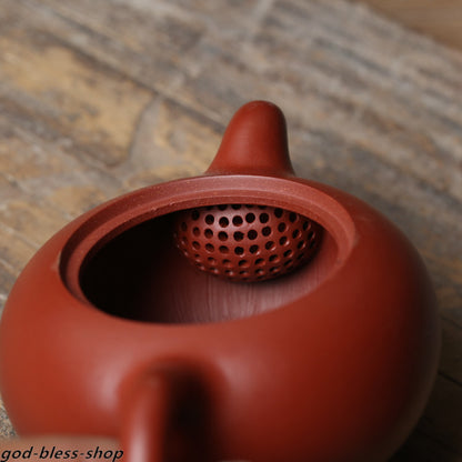 Authentic Yixing Zisha Dahongpao Clay Tea Pot Marked Small Xishi Pot 90ml China
