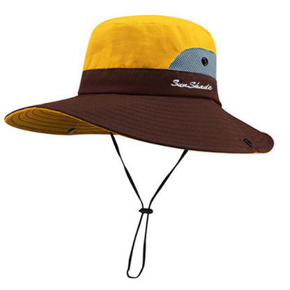 Couple Travel Hiking Hat Outdoor Sports Fisherman Hat Bucket Hat Colorful