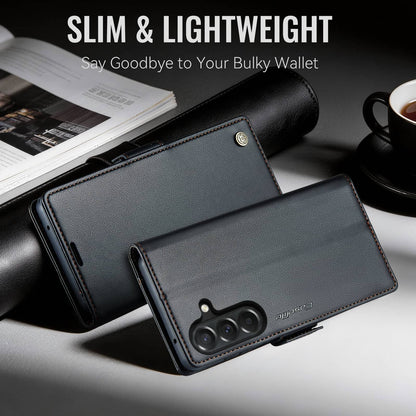 For Samsung Galaxy A27 Wallet Case with Card Holder, RFID Blocking Leather Cover