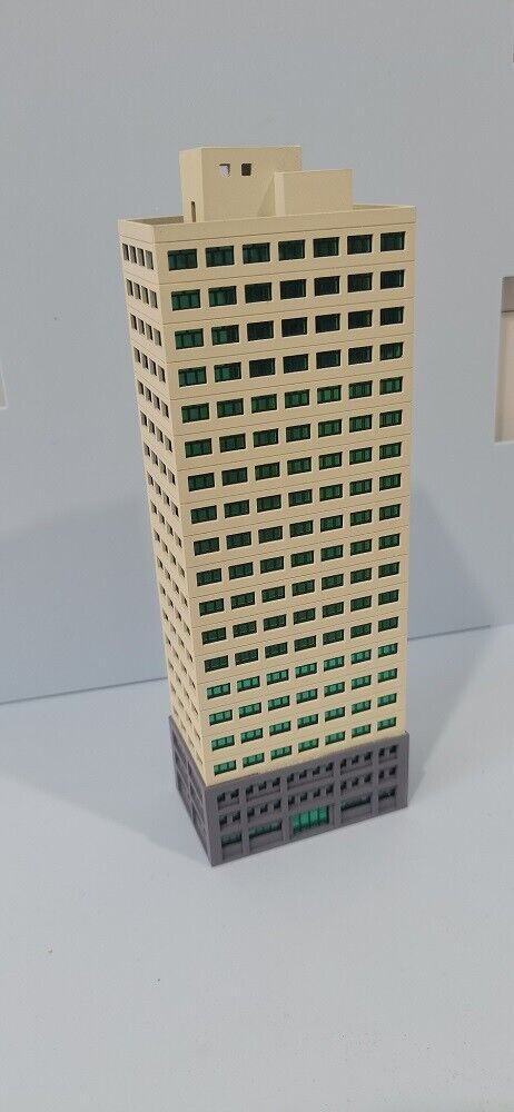 City HighHouse 1:300 Architectural Model Skyscraper Scene Building Model