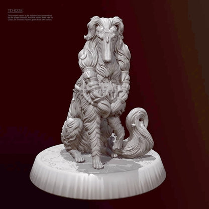 1/24 resin figure model kit 3D printing of noble dogs Unassembled unpainted