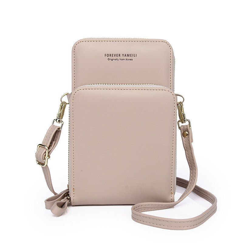 Crossbody Shoulder Bag Small Cellphone Purse Card Holder Wallet Polyester Pouch
