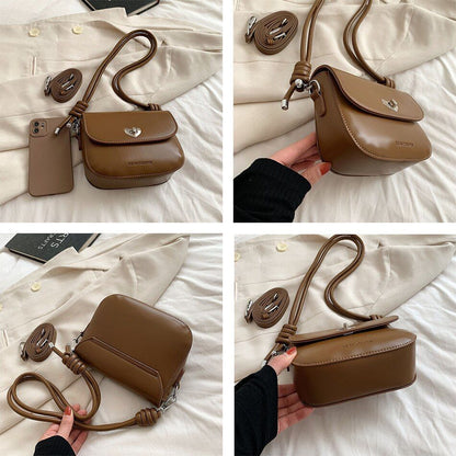 Fashion Heart-shaped Lock Women Small Side Shoulder Bag Crossbody Purse Handbags