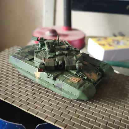 3D Printed 1/72 Ukrainian T84BM Tank Finished Product